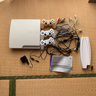 PlayStation3 本体+コントローラー3個+ソフト2本　値下げ！の画像