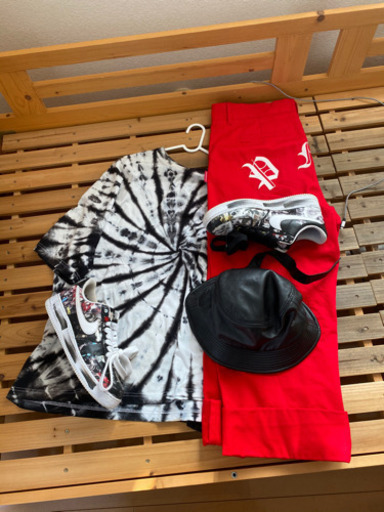 PEACEMINUSONE ワークパンツ