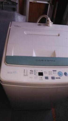 洗濯機 SANYO 日本製6k  (決まりました)