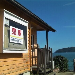 海まで0歩・0分マリンスポーツのベースとして住居としては勿論、別荘や店舗にもインスタ映えしますょ～如何ですか？の画像