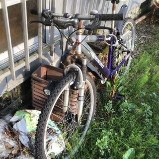 愛用した自転車