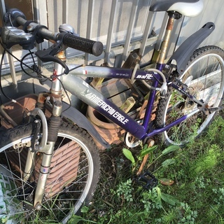 愛用した自転車の画像