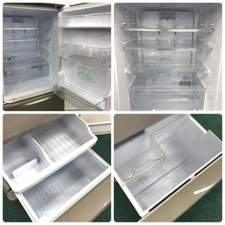 美品350L 冷蔵庫 両開き SHARP 2017年製【地域限定配送無料】 配達無料地域あり＊SHARP 2017年製 350L＊便利などっちも扉＊大特価です！