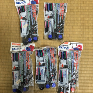 【未使用】衣類用★収納フック3本セット★5個まとめての画像