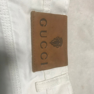 GUCCIのパンツ　ホワイト　新品(4/20 値下げ)