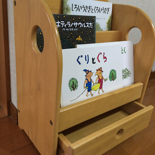 マガジンラック（絵本立て）の画像