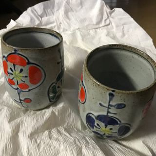 【未使用】夫婦湯呑みの画像