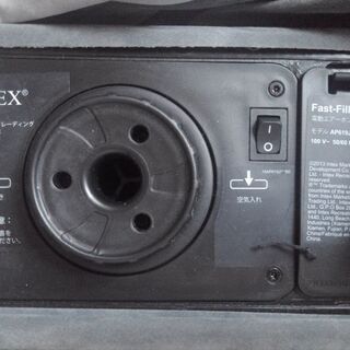 ※最終値下げ※【INTEX】電動エアーベッド セミダブルの画像