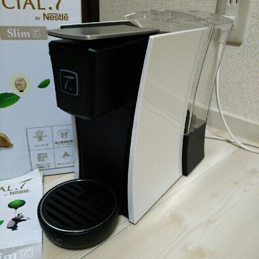 ★値下／再出品★ティーマシン【新品／開封品／未使用】ネスレ スペシャル.T スリムティー シュガーホワイト ST9663R.62-SW