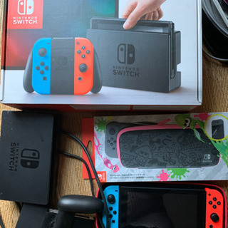 【カセット2本他付属品付】NINTENDO Switchセット