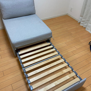 値下げしました！イケアIKEA 定価￥58,990 ソファーベッドの画像