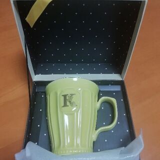 【終了です】Afternoon Tea　イニシャルマグカップ～K～