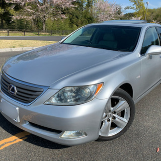レクサス　LS460 シルバー　U Iパッケージ　抹消渡し