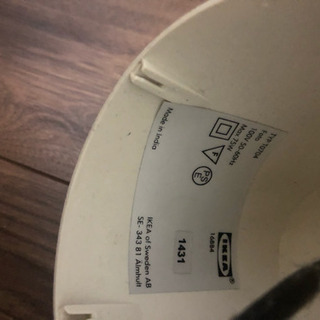 お取引き中 IKEA 電気 差し上げます。の画像