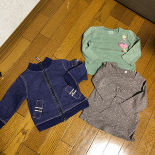 無印良品、a.v.v、oshkosh  女の子　3点セット