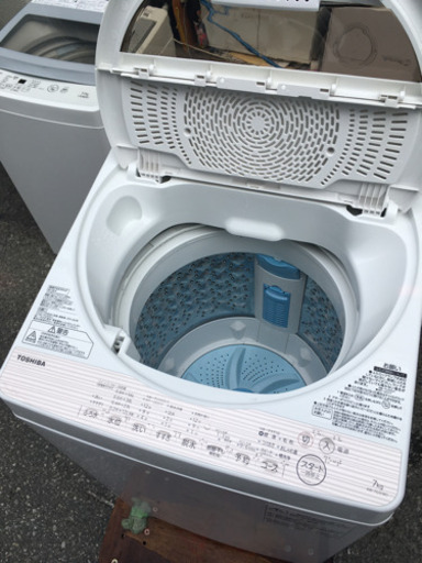 ?⭐️高年式❗️2017年^ ^超極上❗️TOSHIBA 7kg全自動洗濯機