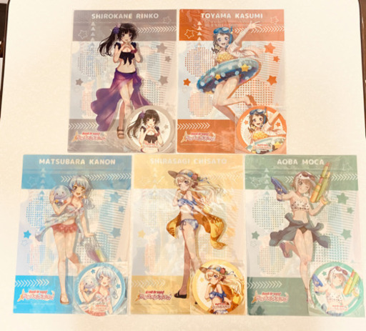 （3月末まで）【非売品⭐︎限定品】バンドリ BanG_Dream! としまえん コラボ 書き下ろし水着柄