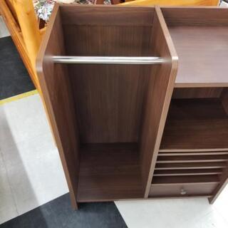 中古 状態良好 お子様のお部屋に お片付けラック 幅73.3cm×奥38cm×高89cmの画像