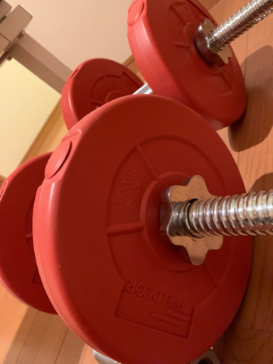 インクラインベンチ&ダンベルセット！