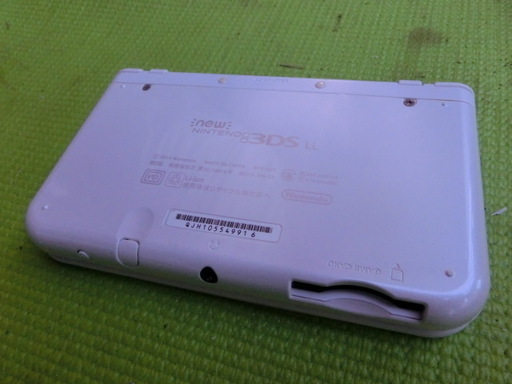 A306　任天堂　３DS　LL　NEW　パールホワイト　　２０１５年製