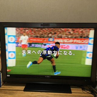40インチ　SONYテレビ　画面に縦線入っていますの画像