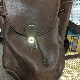 coachのリュックの画像