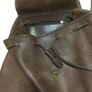coachのリュックの画像