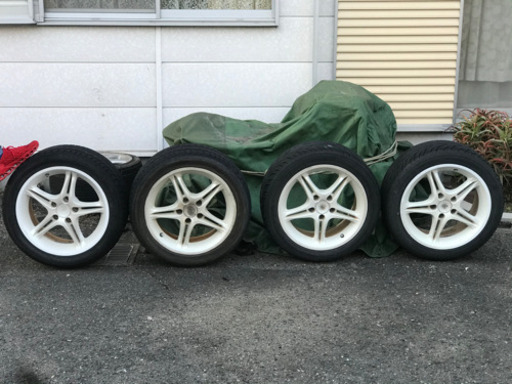 17インチ‼️ホイル、タイヤセット‼️15000円ポッキリ❣️