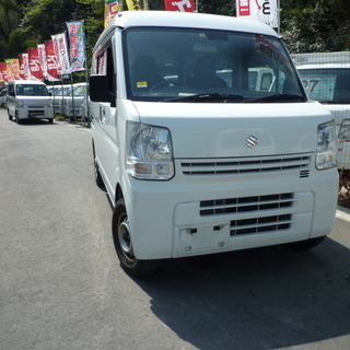軽バン専門在庫５０台　エブリィ　平成２８年　５ＡＧＳ　車検２年付...