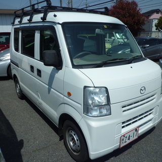 軽バン専門店在庫５０台　マツダ　スクラムバン　４ＷＤ　平成２６年...