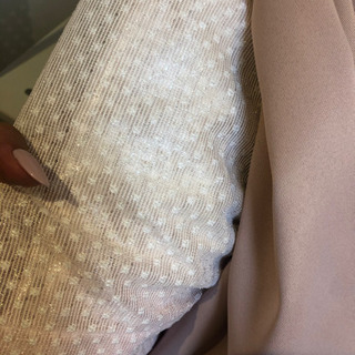 日本製遮光カーテンとミラーカーテンのセット