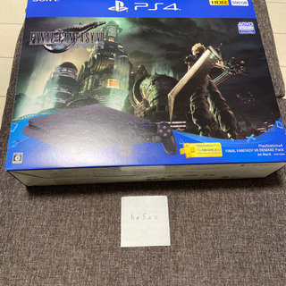 PlayStation4 - プレステ4 ファイナルファンタジー7リメイクパック 同梱版 500GB 新品】PlayStation 4 FINAL FANTASY VII REMAKE Pack(HDD:500GB