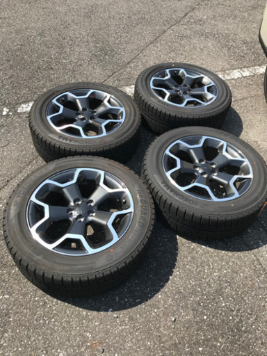 スバルXV純正ホイールとスタッドレスタイヤ4本セット