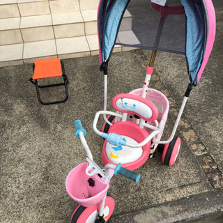 三輪車　手押し　ミニー