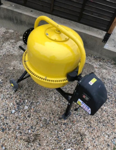 コンクリートミキサー 80L 100V