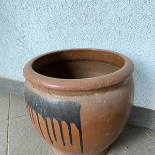 陶器製　瓶　壺　巨大の画像