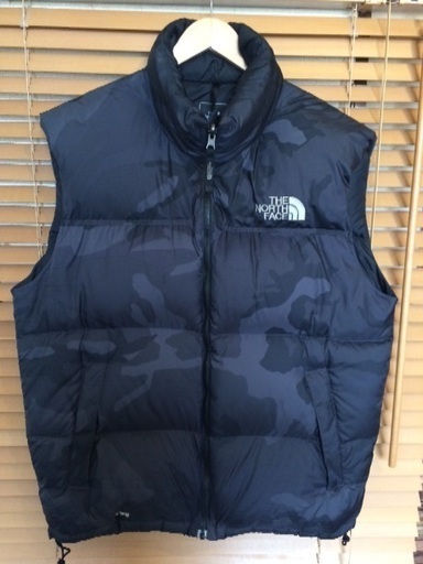 ノースフェイスダウンベスト