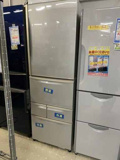 東芝　427L 5ドア冷蔵庫　GR-43ZX　2011年