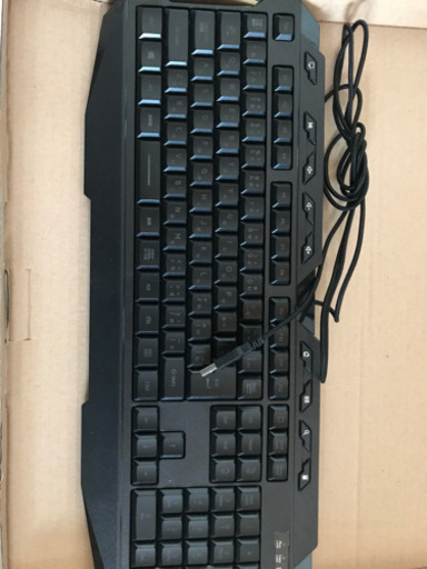 【お話中】未使用/有線キーボード