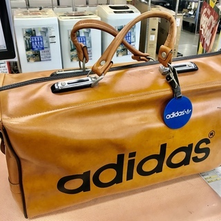 adidas/アディダス 1970年代ビンテージレザーボストンバッグ