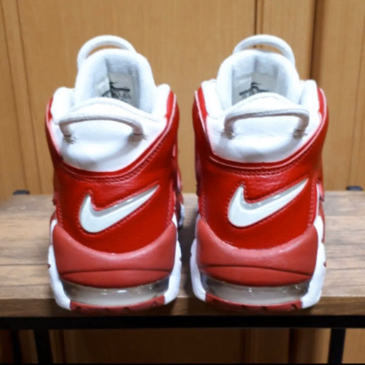 NIKE　モアテン　ジムレッド　エアモアアップテンポ　25.5cm