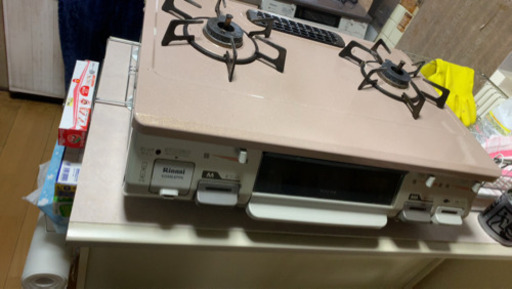 美品ガスコンロ