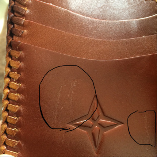 新品未使用！ショートレザーウォレット