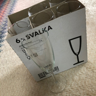 IKEAのシャンパングラス