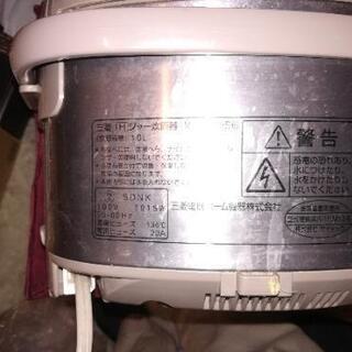 ワンコイン MITSUBISHI 三菱 ジャー炊飯器 1.0L NJ-JM10 大沸騰IHの画像