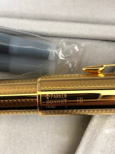 パーカーPARKER　ソネット　ゴールド　カスケード　万年筆　18K