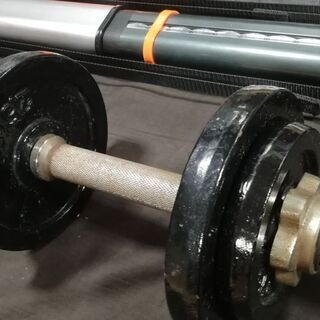 トレーニング器具セット ダンベル4点/ブルワーカー/リストウェイトの画像