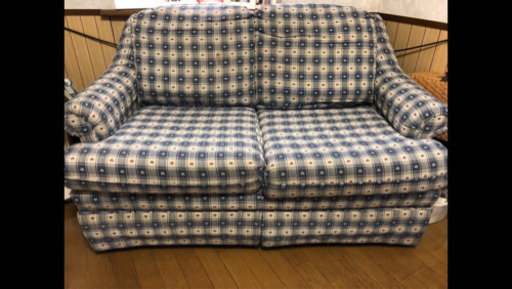 アンファンのファブリックソファー