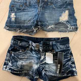 取引中✨セシルマクビー&新品ショートパンツ２枚セット