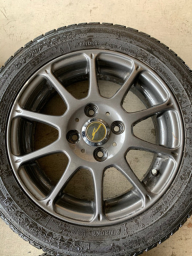 14インチ　4.5j +43 PCD100 軽自動車などに　アルミホイール